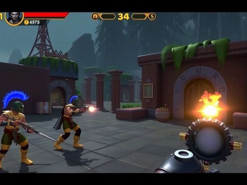 Spartan Onslaught Gameplay Screenshot